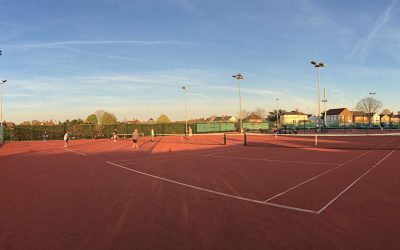 New Clay Courts Installed