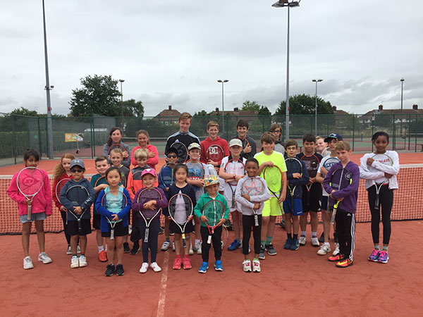 Junior Tennis camps Surrey and Middlesex