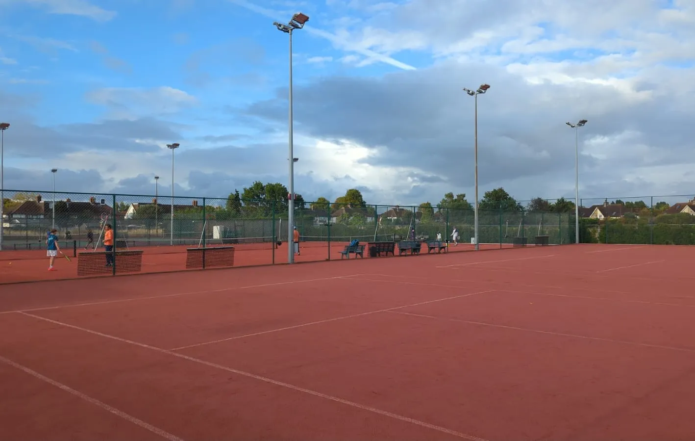 Clay courts